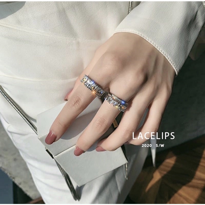 Nhẫn LaceLips luxury set có ảnh thật