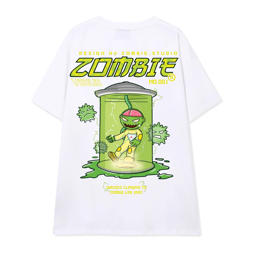Áo Thun Local Brand Zombie Tee Virus