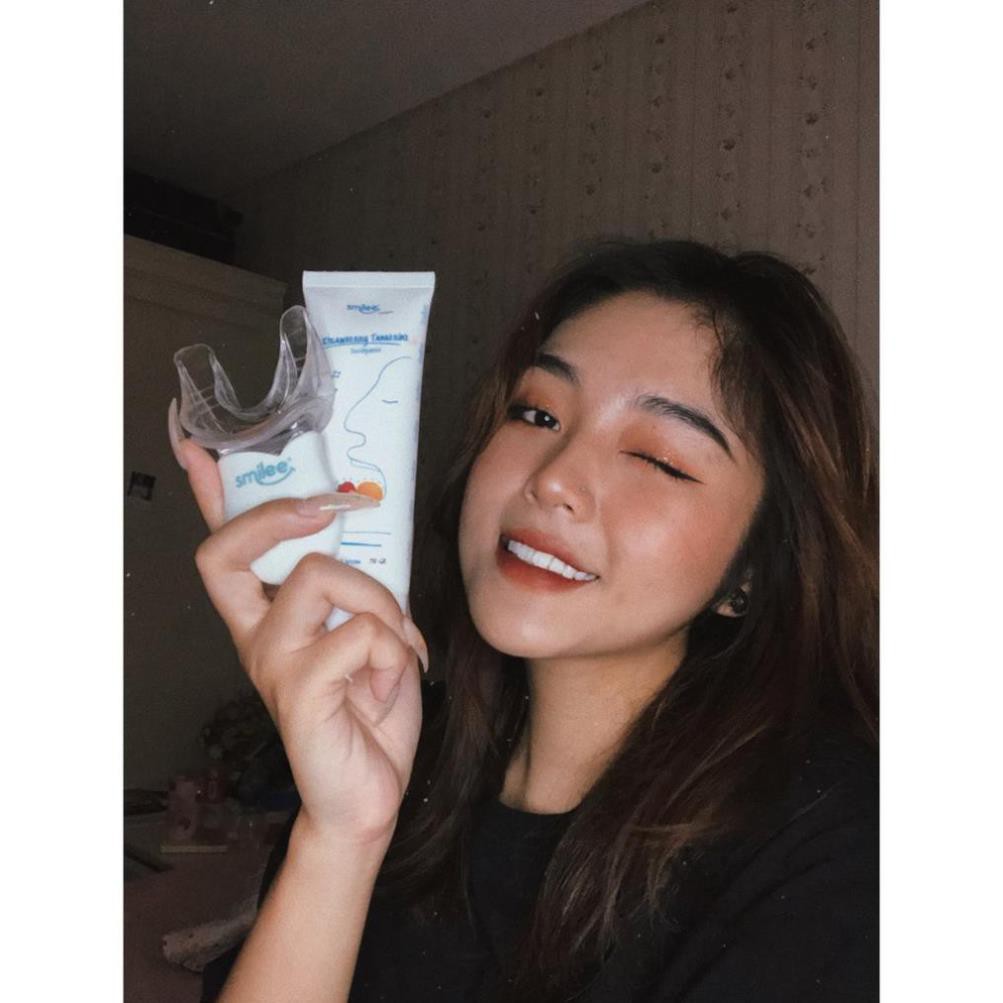 Kem Đánh Răng Smilee, kem đánh răng hương dâu quýt, giữ trắng răng, hơi thở thơm mát