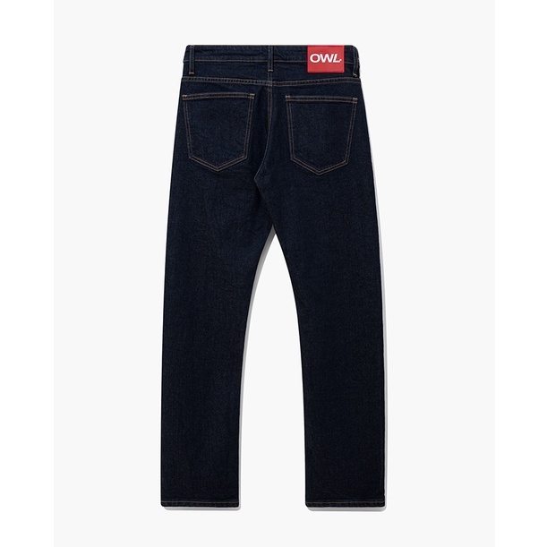OWL BRAND® BASIC SLIM JEANS - Quần jeans dài ống suông / Indigo