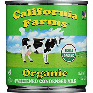 Sữa đặc có đường hiệu California Farms™. Organic Sweetened Condensed Milk