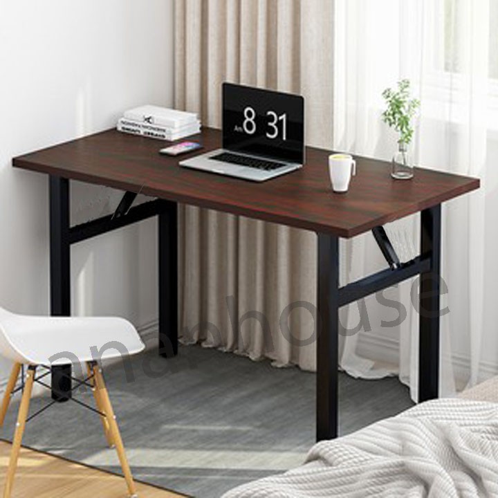 bàn làm việc chân gấp gọn( hàng chắc chắn ko rung lắc) Kích thước: D100cm x R50cm x cao 75cm.