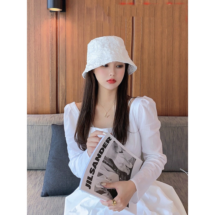 Nón Xô Bucket Vải Sần Phong Cách Hàn RQN2187
