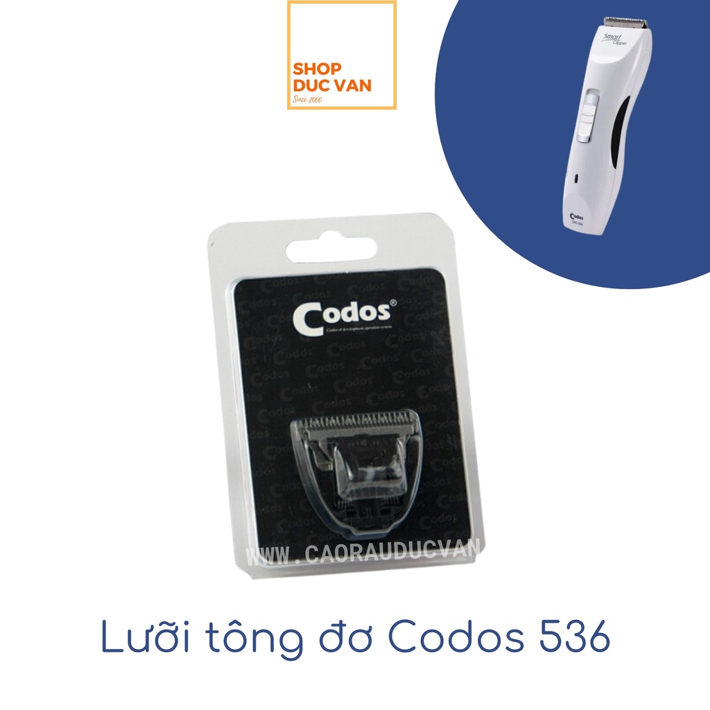 Lưỡi tông đơ Codos thay thế model CHC-536 [ Shop Đức Vân ]