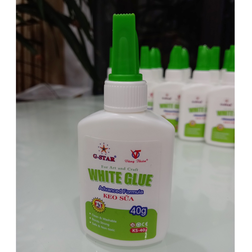 Keo sữa Gstar dùng dán thêm cho tường dùng sơn bóng chống dính, ẩm mốc, bong tróc