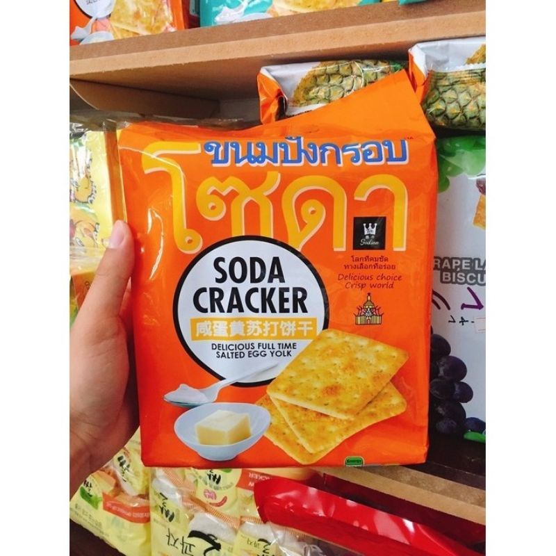 Bánh Quy Mặn Soda Cracker Thái Lan 400g