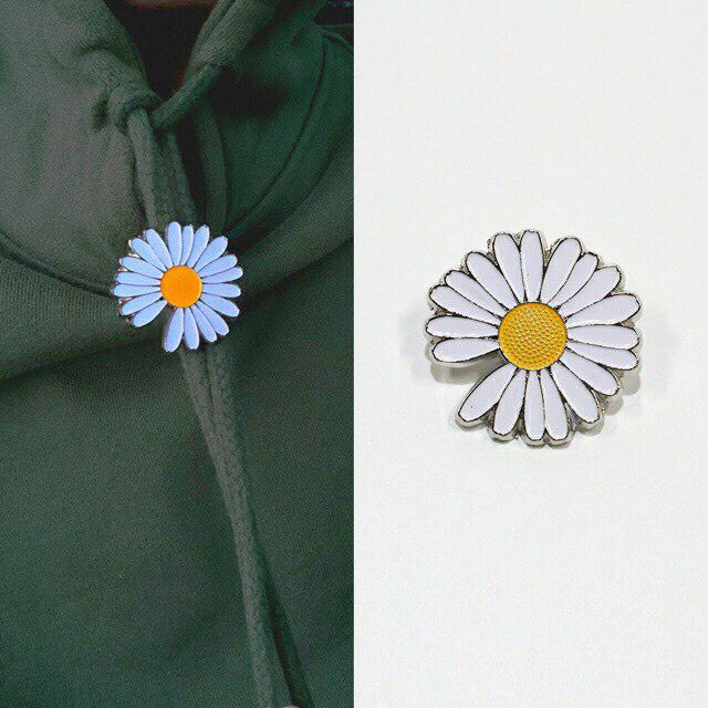 Ghim cài áo , balo túi xách hoa cúc PMO GD Big Bang