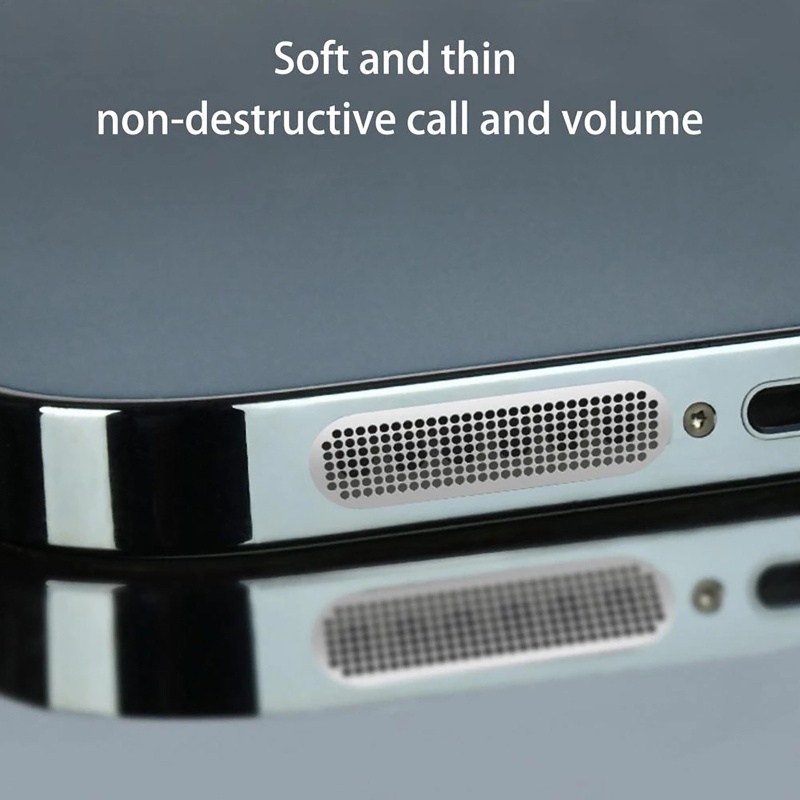Miếng Dán Kim Loại Chống Bụi Cho iPhone12 13