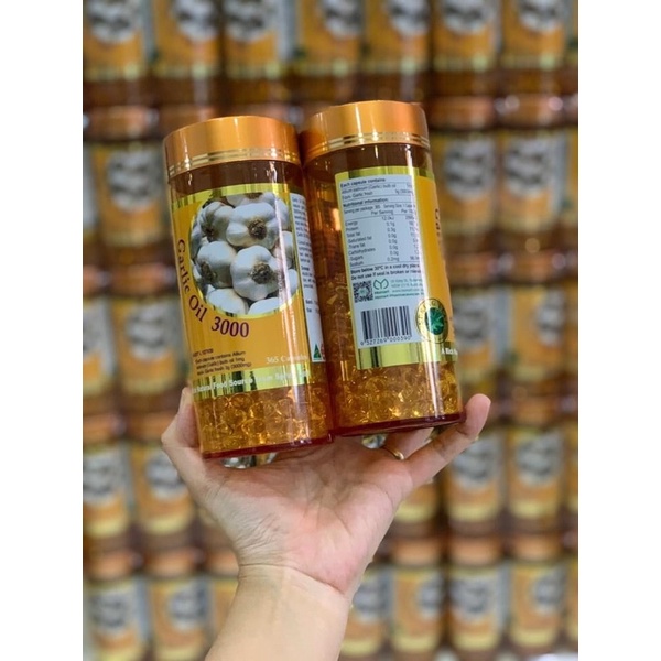 Tinh Dầu Tỏi Tươi Garlic Oil 3000 Spring Leaf 365v #ÚC