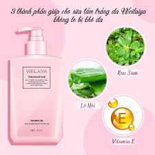 Sữa tắm dưỡng ẩm hương nước hoa Weilaiya 312ml - PINK NATURAL BEAUTY | BigBuy360 - bigbuy360.vn