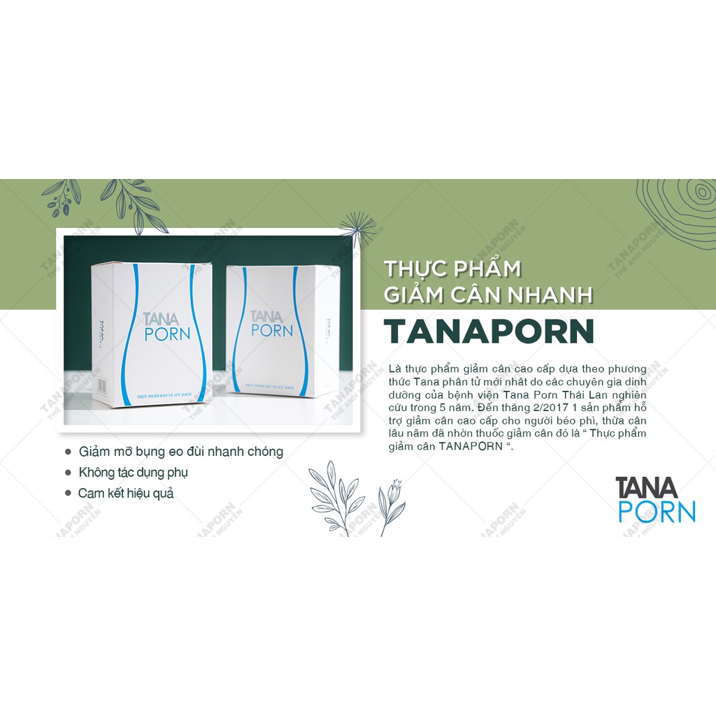 Giảm Cân Tanaporn chiết xuất tự nhiên giảm mỡ hiệu quả ( cho cơ địa khó hoặc nhờn ) | BigBuy360 - bigbuy360.vn
