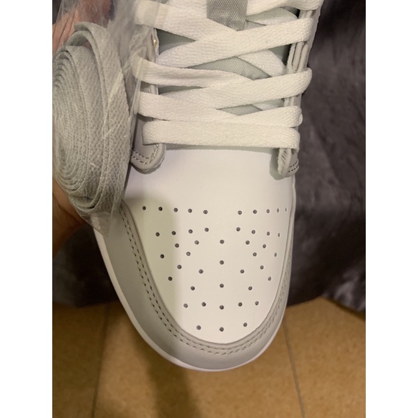 [Fullbox] Giày sneaker Jordann cổ cao xám trắng