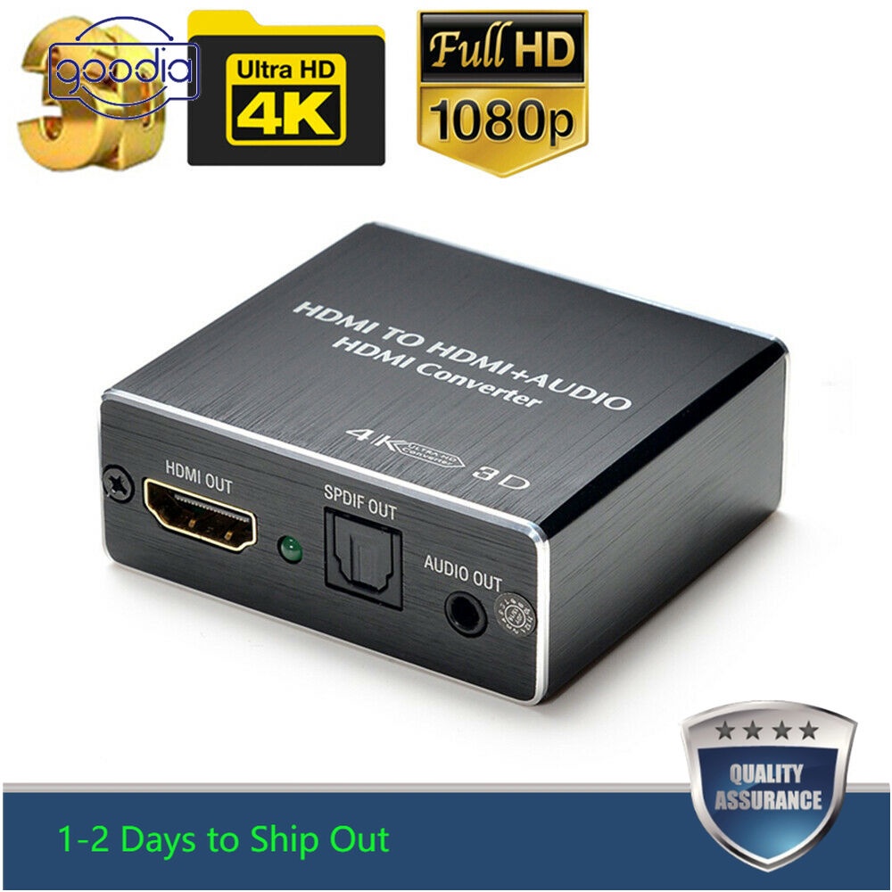 Bộ Tách Âm Thanh HDMI 4K * 2K HDMI Sang HDMI + AUDIO SPDIF