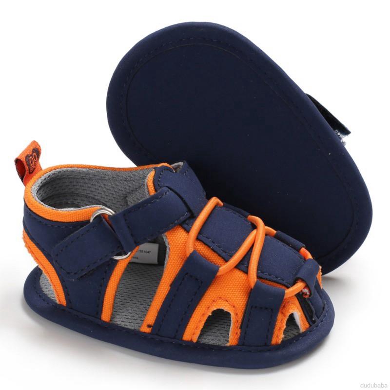 Sandal chống trượt cho bé trai 0-18 tháng tuổi