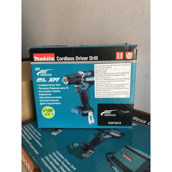 Máy Khoan Pin 2Chức Năng 18V Makita DDF487Z