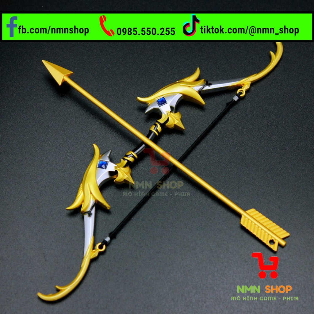 Mô hình game Genshin Impact - Favonius Warbow (Cung Tây Phong) 17cm