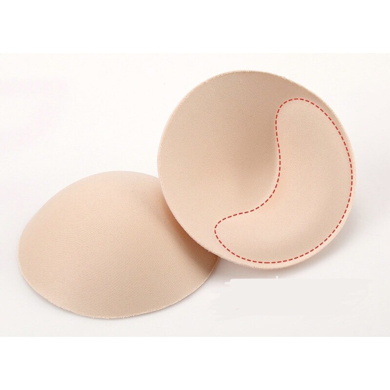 Set 2 Miếng Đệm Mút Độn Ngực  hình tròn siêu đẩy ti QUINN BRA - Xốp lót áo bra nâng ngực tạo khe
