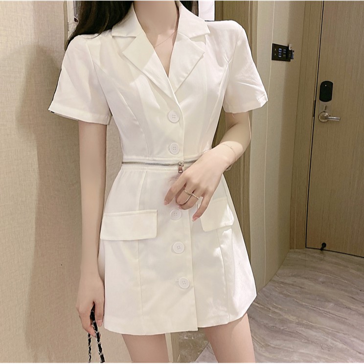 Set bộ sơ mi nữ tay ngắn Emilyshop