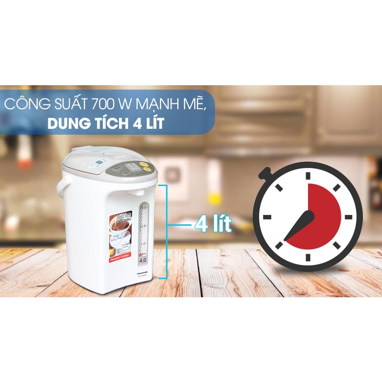 Bình thủy điện Panasonic NC-EG4000CSY 4 lít