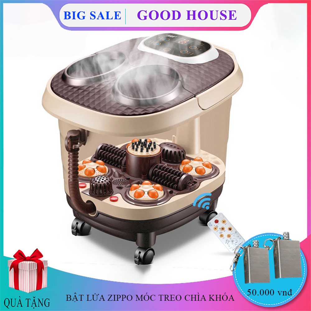 Máy massage bồn ngâm chân cao cấp, với tất cả các tính năng tự động giúp cơ thể khỏe mạnh, sảng khoái. Bảo hành 2 năm.