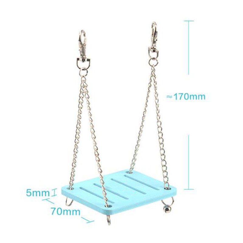 Xích đu gỗ đồ chơi dành cho chuột hamster
