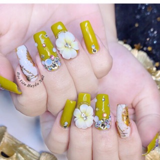 M2 Bộ 24 móng úp tay/ Móng tay giả/ Nail thiết kế ( kèm ảnh thật)