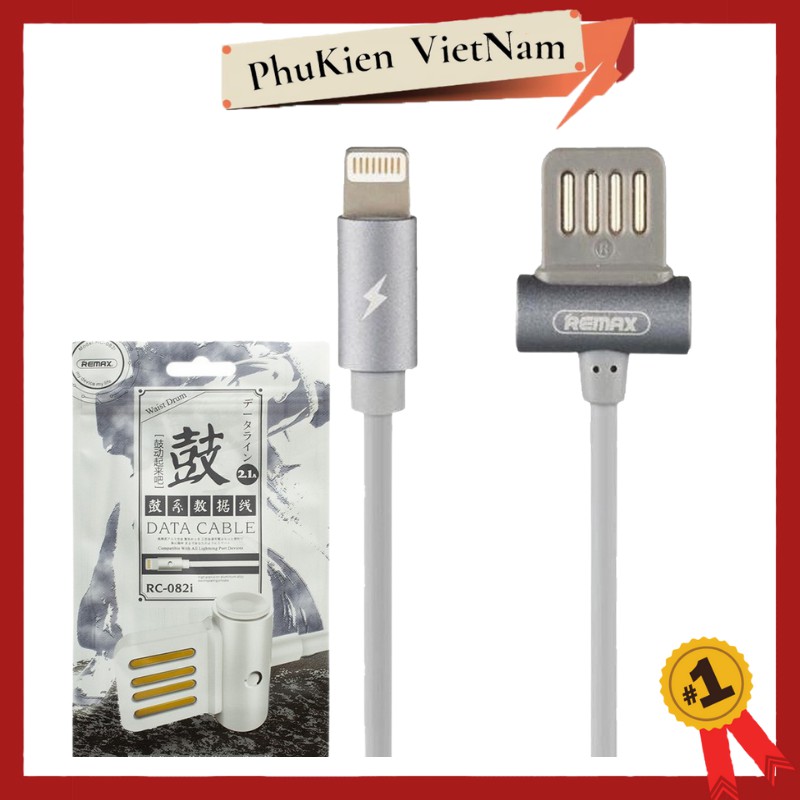 Cáp sạc Remax RC - 082i lightning 2 chiều - Cáp Iphone