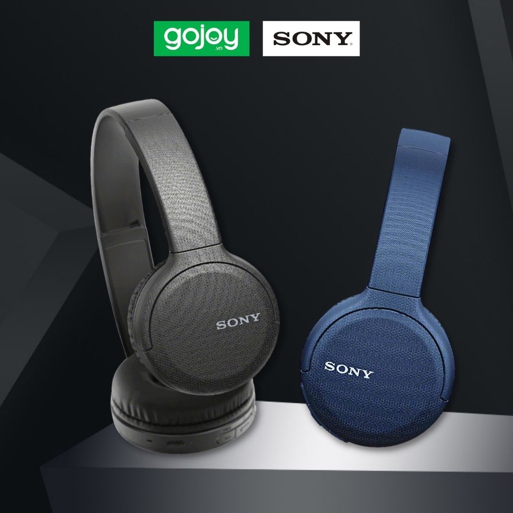Tai Nghe Chụp Tai SONY WH CH510 CHÍNH HÃNG Không Dây GOJOY VN Phân Phối BẢO HÀNH 1 NĂM Bluetooth 5.0 Âm Thanh Hay Êm Tai