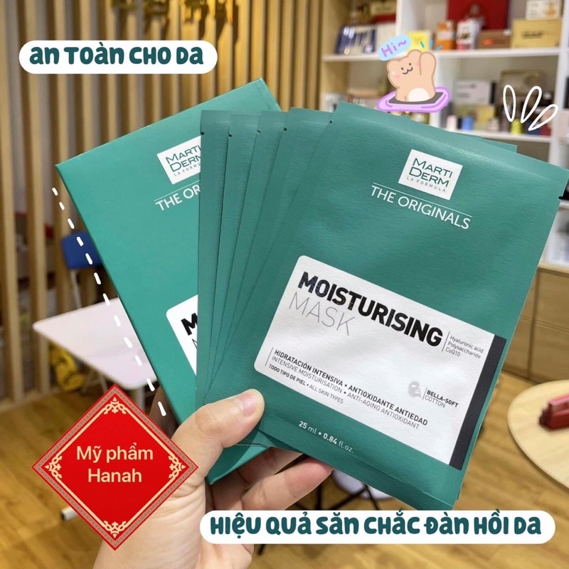 MẶT NẠ MARTIDERM LA FORMULA BELLA SOFT COTTON MOISTURISING MASK