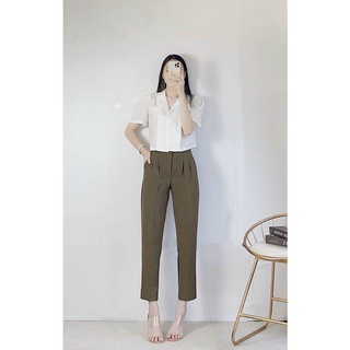 Quần Baggy Belt công sở