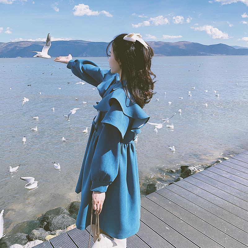 Áo khoác dáng rộng thời trang xuân thu xinh xắn dành cho nữ | BigBuy360 - bigbuy360.vn