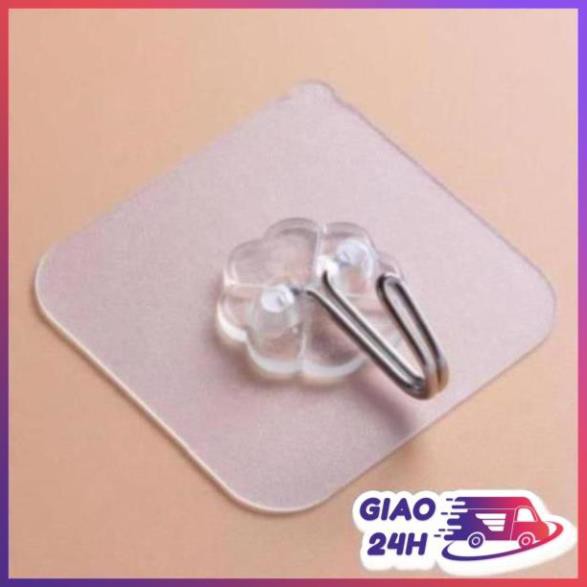 Móc dán tường siêu dính 6x6cm - Thiết bị tiện ích 1k