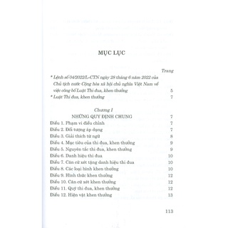 Sách - Luật Thi Đua, Khen Thưởng