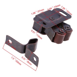 Chốt sập cánh tủ màu nâu - 1 cái