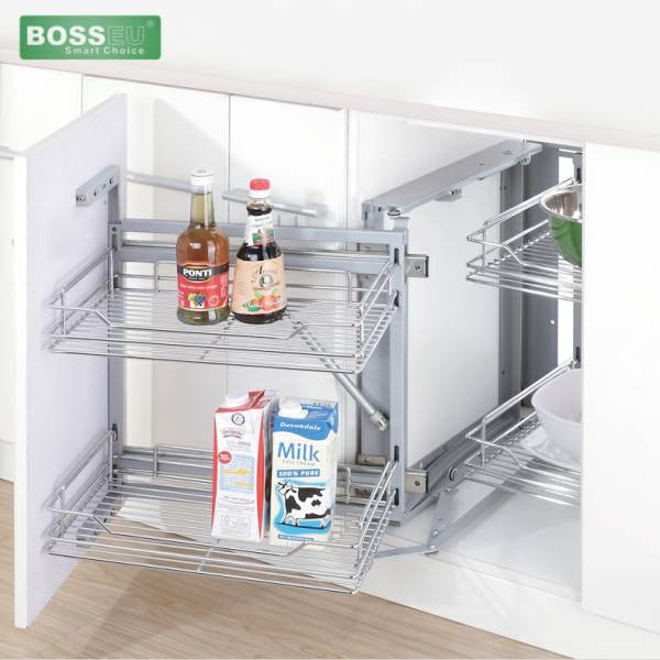 Giá góc liên hoàn inox BossEU BS1290R/L