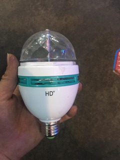 Đèn cầu xoay sân khấu mini