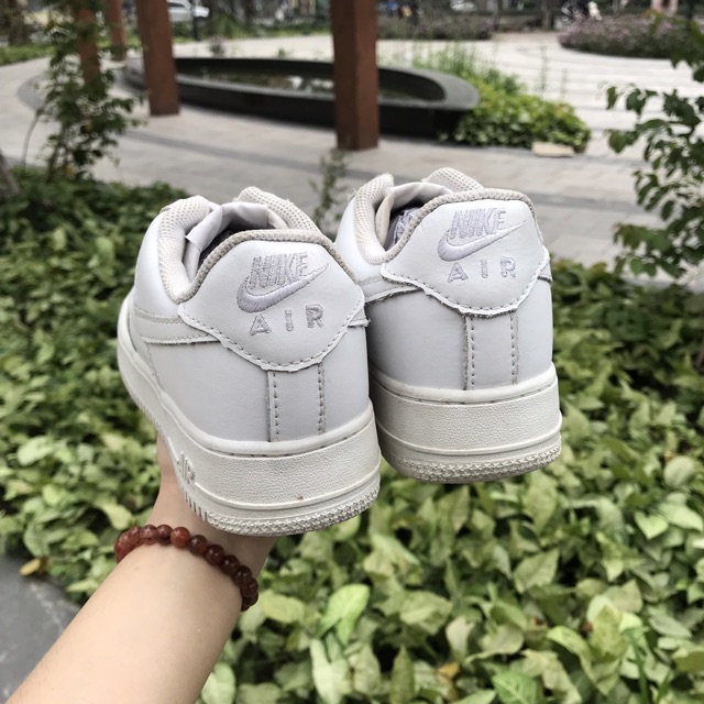 Giày Nike af1  nữ chính hãng 2hand full box (giày air force trắng )