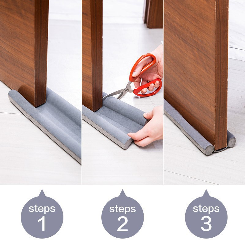 Thanh chặn khe cửa 95 cm, nẹp xốp chặn cửa chống côn trùng, tiếng ồn, gió lùa, gió điều hòa - cocochang