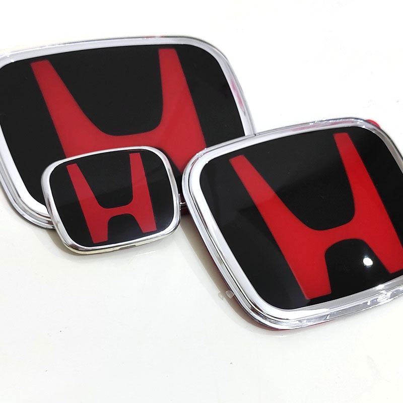 1 Bộ 3 Logo Gắn Xe Hơi Honda