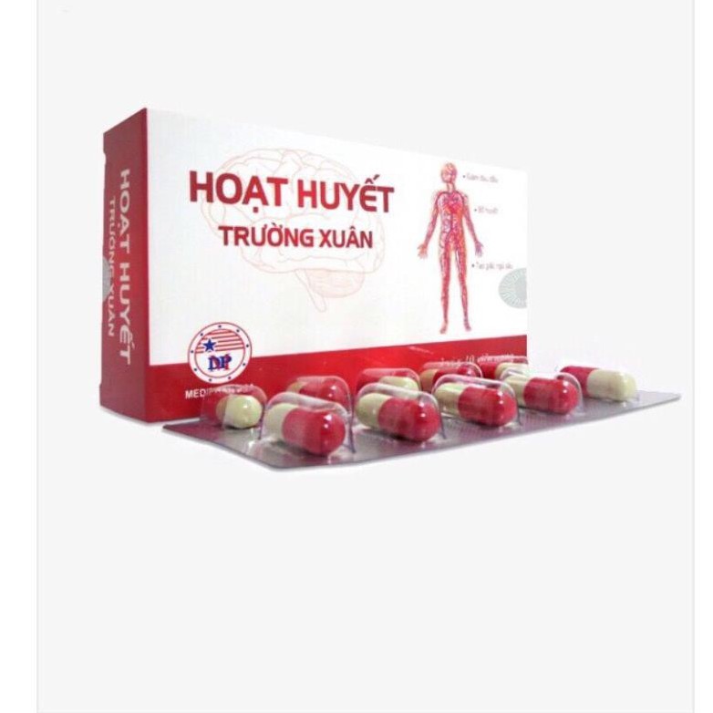 Thực phẩm Hoạt huyết trường xuân - Bổ Huyết, giảm đau đầu, khó ngủ