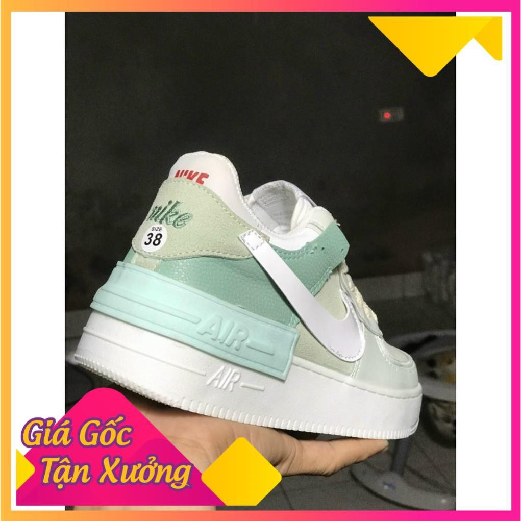 ( Giày Hót ) [Có Hộp+Bill ] Giày Sneaker nữ màu Xanh Ngọc Cá Tính Hot nhất 2020