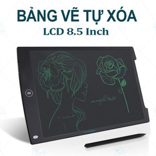 BẢNG VẼ, VIẾT ĐIỆN TỬ THÔNG MINH LCD 8.5 INCH CÓ NÚT TỰ XÓA