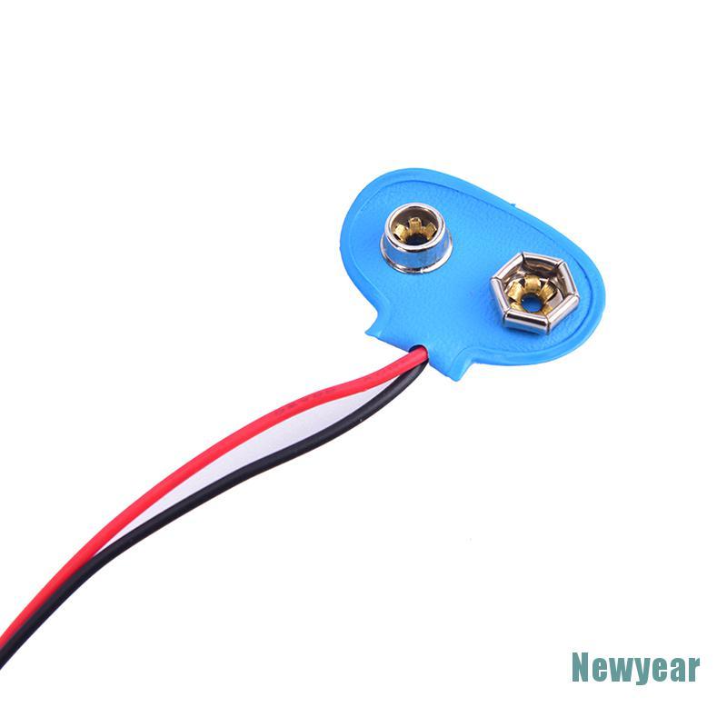 Set 5 Dây Nối Pin 9v 15cm