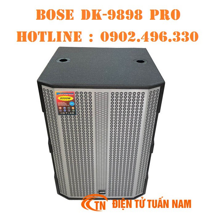 LOA DI ĐỘNG 9898 PRO 5 TẤC GỖ ĐÁNH SIÊU LỰC KÈM 2 MICRO KHÔNG DÂY KIM LOẠI CÔNG SUẤT 1000W