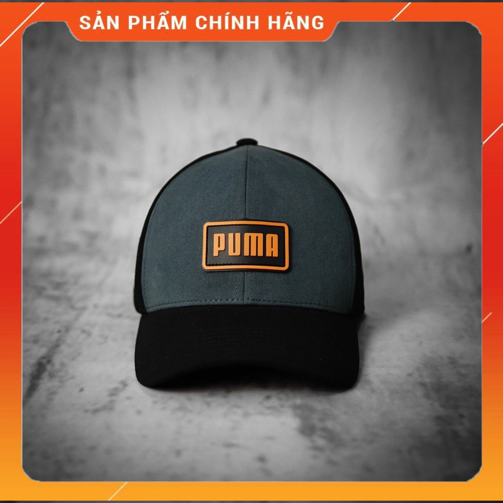 Mũ Lưỡi Trai P-U-M-A Chất KAKI Phối Lưới Co Dãn Bít Đuôi Thời Trang