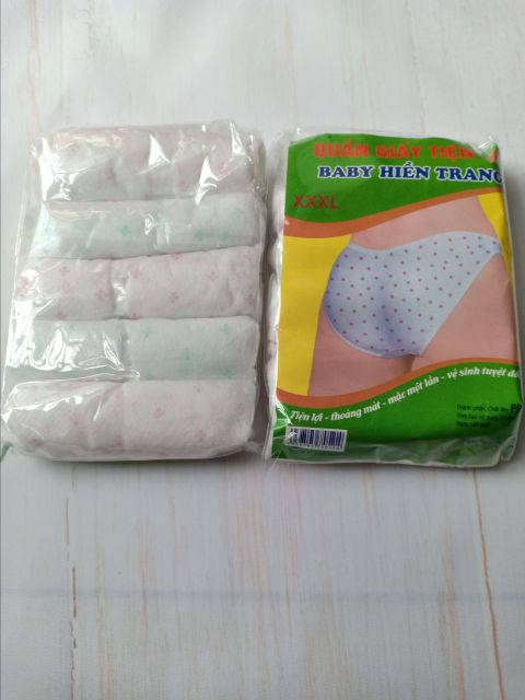 Gói 5 chiếc quần lót giấy | BigBuy360 - bigbuy360.vn
