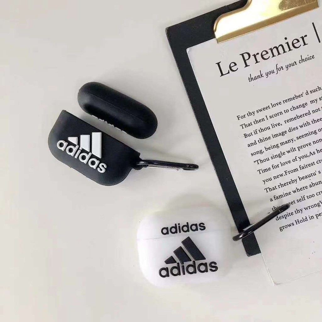 Vỏ ốp case airpod / airpod pro adidas, vỏ bọc bảo vệ hộp tai nghe không dây bluetooth chống va đập