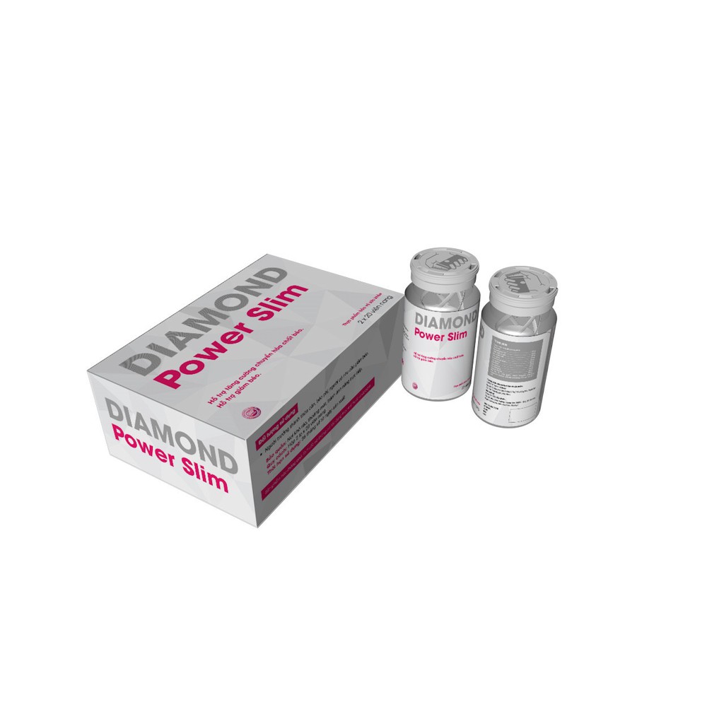 [Combo 2 hộp] Viên uống giảm cân nhanh Diamond Power Slim - Tặng 1 hộp Vitamin E | BigBuy360 - bigbuy360.vn