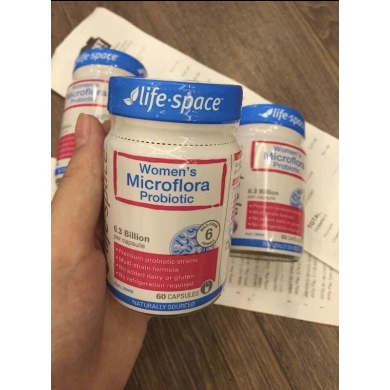 Men vi sinh Probiotic dành cho cô bé Life Space Microflora Úc