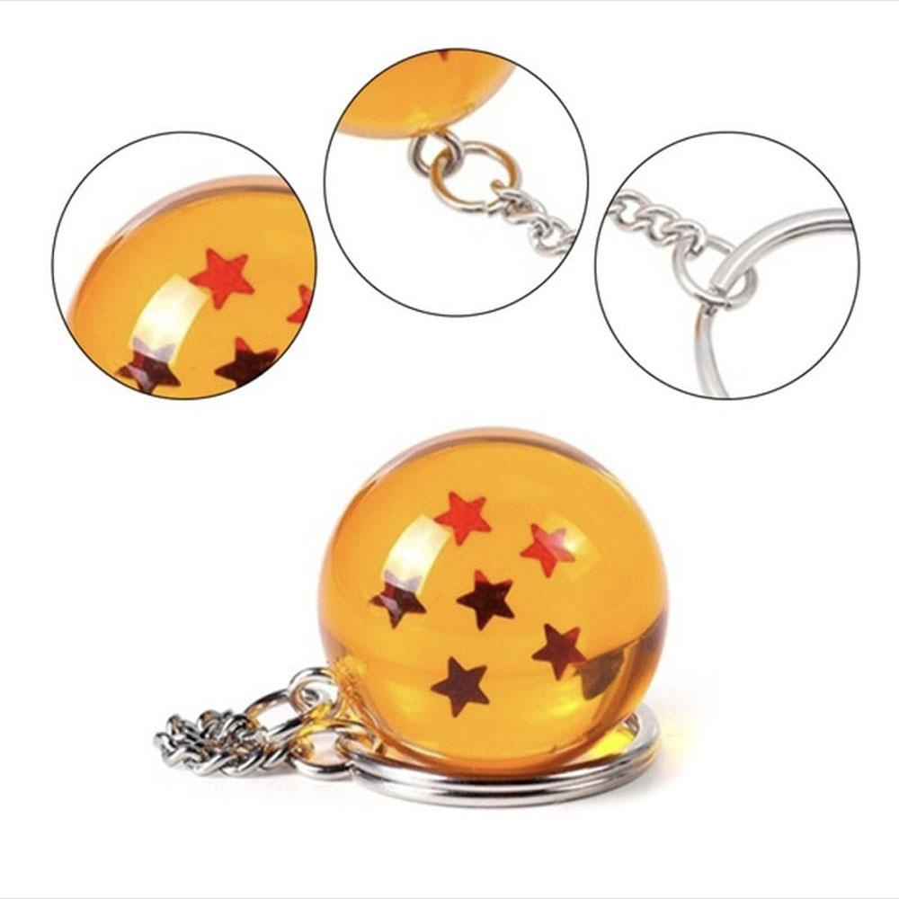 LANFY Móc Khóa Hình Nhân Vật Goku Trong Dragon Ball Kích Thước 2.7CM # 1-7